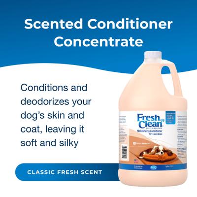 Show full view: PetAg Fresh 'n Clean Moisturizing Dog Conditioner, Classic Fresh Scent, 15:1 Concentrate, 1-gal bottle slide 2 of 8