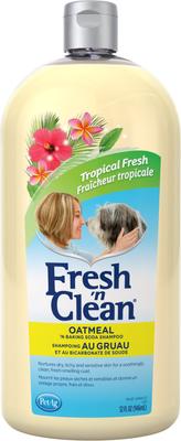 Show full view: PetAg Fresh 'n Clean Oatmeal 'n Baking Soda Dog Shampoo, Tropical Fresh Scent, 32-fl oz bottle slide 1 of 10