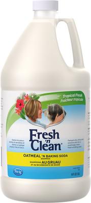 Show full view: PetAg Fresh 'n Clean Oatmeal 'n Baking Soda Dog Shampoo, Tropical Fresh Scent, 64-fl oz bottle slide 1 of 10