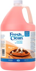 PetAg Fresh 'n Clean Scented Creme Dog Rinse, Classic Fresh Scent, 15:1 Concentrate, 1-gal bottle