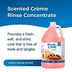 PetAg Fresh 'n Clean Scented Creme Dog Rinse, Classic Fresh Scent, 15:1 Concentrate, 1-gal bottle slide 2 of 6