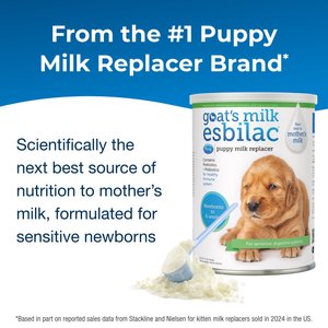 PetAg Goat's Milk Esbilac Puppy Milk Replacer Powder for Puppies, 12-oz can