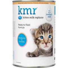 PetAg KMR Kitten Milk Replacer Liquid for Kittens, 11-fl oz can