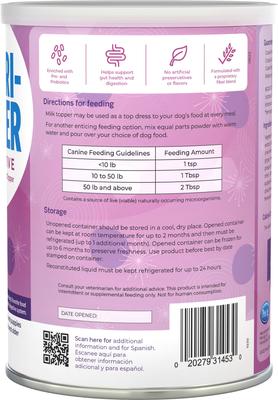 Show full view: PetAg Nutri-Mixer Digestive Dog Food Topper, 12-oz jar slide 4 of 4