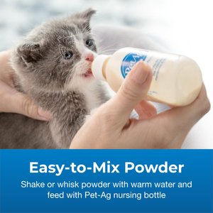 PetAg PetLac Kitten Milk Replacement Powder for Kittens, 10.5-oz can