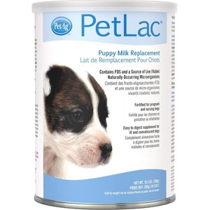 PetAg PetLac Puppy Milk Replacement Powder for Puppies, 10.5-oz can