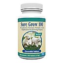PetAg Sure Grow 100 Calcium & Phosphorus Chewable Supplement Tablets for Puppies 8 Weeks & Older, 100 count