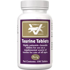 PetAg Taurine Daily Chewable Tablet Supplement for Cats, 100 count