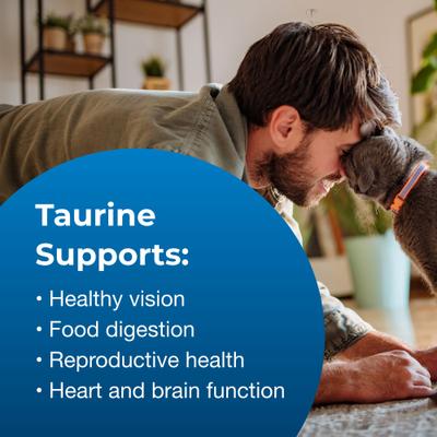 Show full view: PetAg Taurine Daily Chewable Tablet Supplement for Cats, 100 count slide 7 of 8
