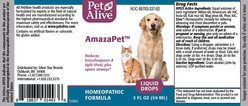 PetAlive AmazaPet Homeopathic Medicine for Asthma for Cats & Dogs, 2-fl oz bottle slide 2 of 5