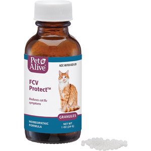 PetAlive FCV Protect Homeopathic Medicine for Feline Calicivirus FCV for Cats, 1-oz jar
