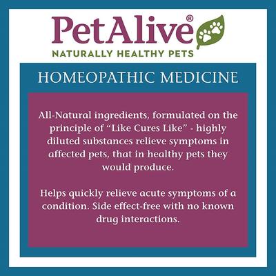Show full view: PetAlive FCV Protect Homeopathic Medicine for Feline Calicivirus FCV for Cats, 1-oz jar slide 6 of 8