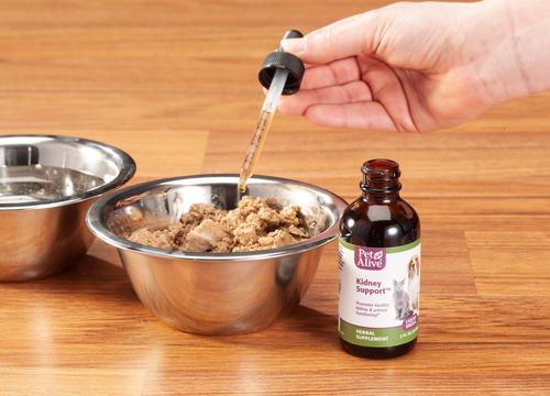 Show full view: PetAlive Kidney Support Dog & Cat Supplement, 2-fl oz bottle slide 4 of 6