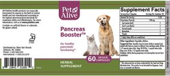PetAlive Pancreas Booster Dog & Cat Supplement, 60 count slide 2 of 4