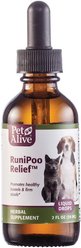 PetAlive RuniPoo Relief Dog & Cat Supplement, 2-fl oz bottle