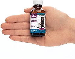 PetAlive Thyroid Soothe Homeopathic Medicine for Hyperthyroidism for Dogs & Cats, 1-oz jar slide 2 of 6