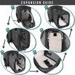 Show in main carousel: PetAmi Airline Approved Backpack Dog & Cat Carrier, Charcoal slide 2 of 8