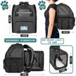 Show in main carousel: PetAmi Airline Approved Backpack Dog & Cat Carrier, Charcoal slide 3 of 8