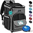 Show in main carousel: PetAmi Airline Approved Backpack Dog & Cat Carrier, Heather Gray slide 2 of 9