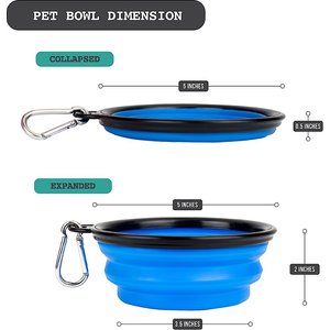 PetAmi Airline Approved Backpack Dog & Cat Carrier, Heather Gray