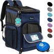 Show in main carousel: PetAmi Airline Approved Backpack Dog & Cat Carrier, Navy slide 2 of 9