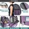 Show in main carousel: PetAmi Airline Approved Backpack Dog & Cat Carrier, Purple slide 6 of 8