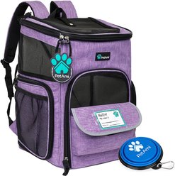 PetAmi Airline Approved Backpack Dog & Cat Carrier, Purple