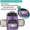 Show in main carousel: PetAmi Airline Approved Backpack Dog & Cat Carrier, Purple slide 5 of 10