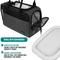 Show in main carousel: PetAmi Airline Approved Bag Dog & Cat Carrier, Heather Charcoal slide 4 of 7
