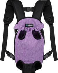 PetAmi Airline Approved Front-Carrier Dog & Cat Carrier, Purple, Large