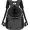 Show in main carousel: PetAmi Airline Approved Front Chest Small Dog & Cat Backpack Carrier, Dark Gray, Large slide 1 of 8
