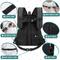Show in main carousel: PetAmi Airline Approved Front Chest Small Dog & Cat Backpack Carrier, Dark Gray, Large slide 5 of 8