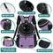 Show in main carousel: PetAmi Airline Approved Front Chest Small Dog & Cat Backpack Carrier, Purple, Large slide 4 of 8