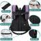 Show in main carousel: PetAmi Airline Approved Front Chest Small Dog & Cat Backpack Carrier, Purple, Medium slide 5 of 8