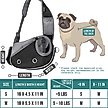 Show in main carousel: PetAmi Airline Approved Sling Dog & Cat Carrier, Black, Medium slide 2 of 8