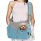 Show in main carousel: PetAmi Airline Approved Sling Small Dog & Cat Carrier, Teal Blue slide 1 of 7