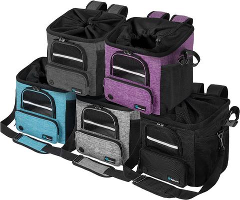 Show full view: PetAmi Bike Basket Bag Dog & Cat Carrier, Purple slide 9 of 10