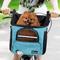 Show in main carousel: PetAmi Bike Basket Bag Dog & Cat Carrier, Teal Blue slide 1 of 10
