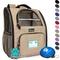 Show in main carousel: PetAmi Deluxe Backpack Dog & Cat Carrier, Heather Taupe slide 2 of 10