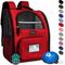 Show in main carousel: PetAmi Deluxe Backpack Dog & Cat Carrier, Red slide 2 of 10