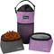 Show in main carousel: PetAmi Dog & Cat Food Travel Bag, Purple & Gray slide 1 of 8