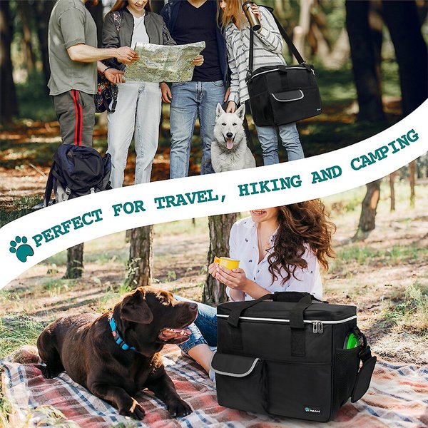 Show full view: PetAmi Dog & Cat Travel Bag, Black, Large slide 5 of 8