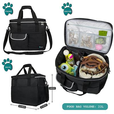 Show full view: PetAmi Dog & Cat Travel Bag, Black, Large slide 7 of 9