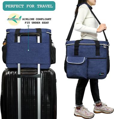 Show full view: PetAmi Dog & Cat Travel Bag, Navy, Large slide 3 of 8