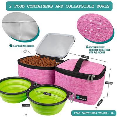 Show full view: PetAmi Dog & Cat Travel Bag, Pink, Large slide 5 of 9