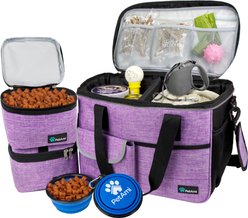 PetAmi Dog & Cat Travel Bag, Purple, Medium