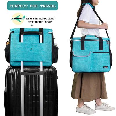 Show full view: PetAmi Dog & Cat Travel Bag, Sea Blue, Large slide 3 of 8