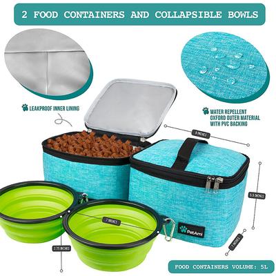 Show full view: PetAmi Dog & Cat Travel Bag, Sea Blue, Large slide 4 of 8