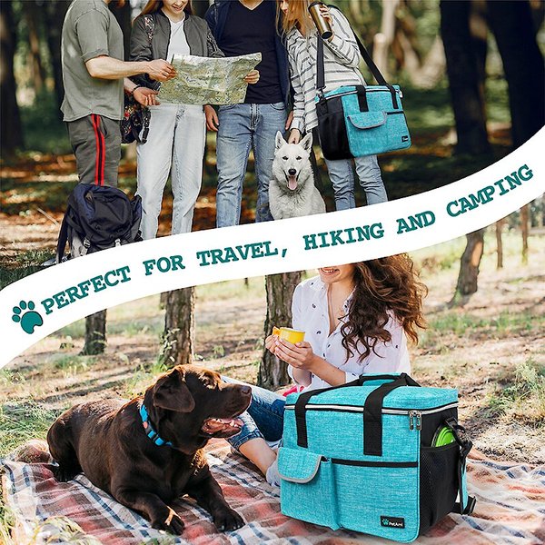 Show full view: PetAmi Dog & Cat Travel Bag, Sea Blue, Large slide 6 of 8