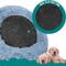 Show in main carousel: PetAmi Donut Cat & Dog Bed, Dusty Blue, Medium slide 7 of 11